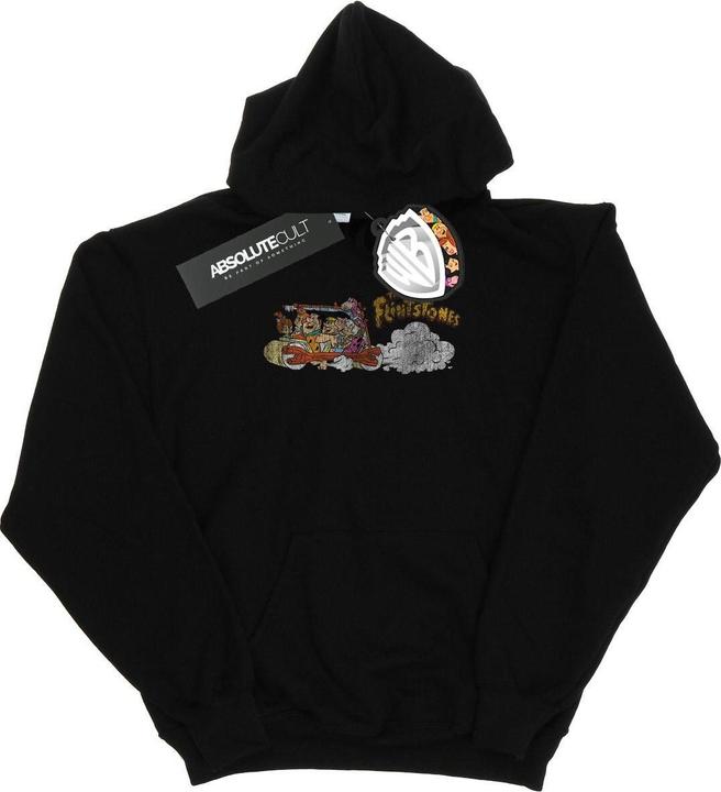 Produktbild The Flintstones Family Car Distressed Kapuzenpullover (L)