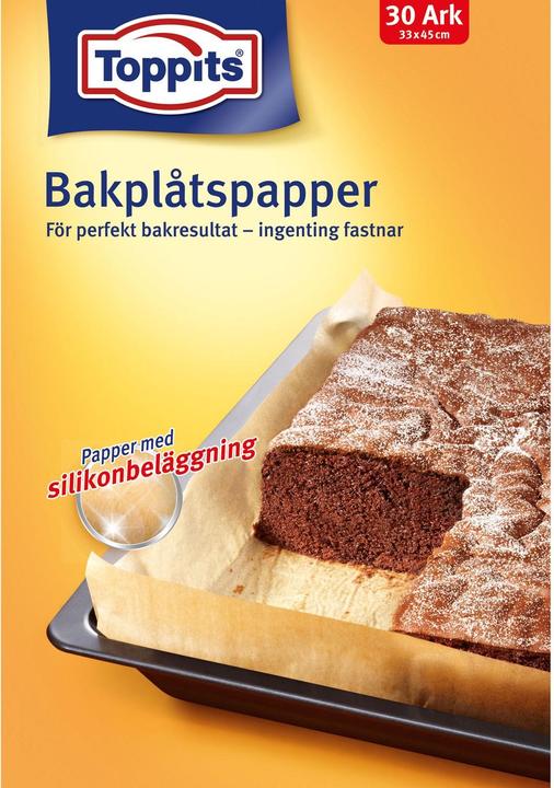 Toppits Bakplåtspapper Ark 33X45cm 30a (33 x 45 cm)