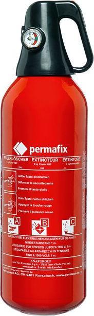Image du produit Permafix Extincteur à poudre PS6-HJ (B, A, C)