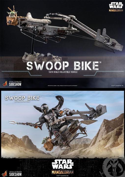 Actual product image Hot Toys Star Wars - The Mandalorian "Swoop Bike" 1/6 vehicle