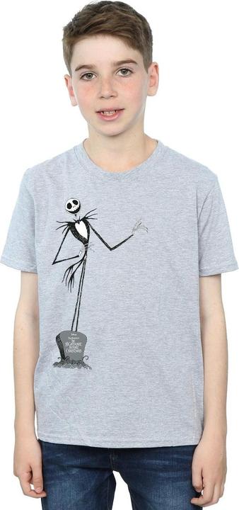 Actual product image Disney Boys Nightmare Before Christmas Jack Pose T-Shirt (128)