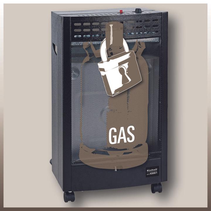 Actual product image Einhell BFO 4200/1 (DE/AT) Blue Flame gas heater (4200 W)