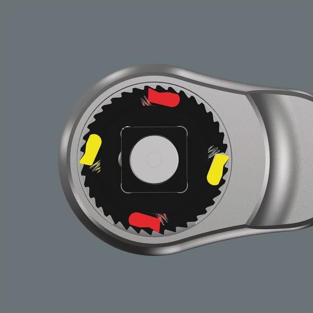 Actual product image Wera 8100 SC 7 Zyklop Metal Ratchet Set (19 mm, 11 mm, 13 mm, 14 mm, 18 mm, 15 mm, 12 mm, 16 mm, 17 mm, 10 mm)