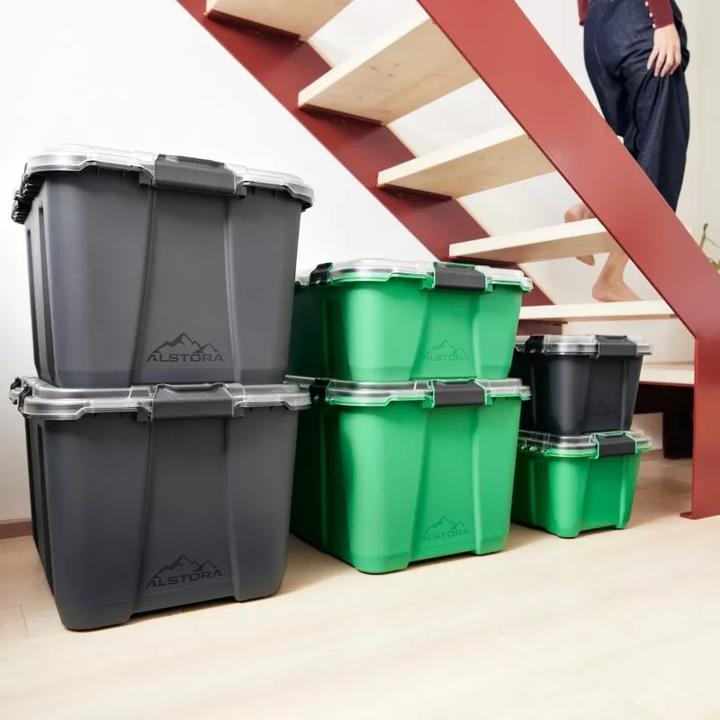 Image du produit Alstora Hochgeschützte Aufbewahrungsbox (69 x 48 x 39 cm, 76 l)