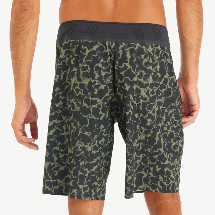 Image du produit Olaian Boardshort Surf 900 Long 20" Homme - Morpho Army Olive verte (42)