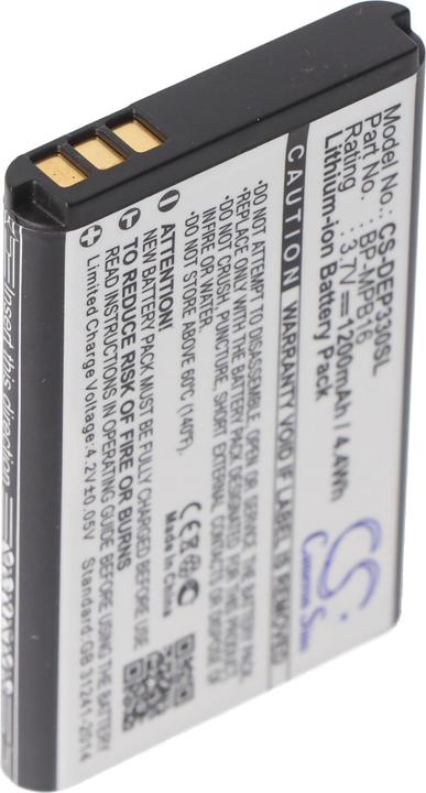 Actual product image hagenuk Fono 3 Battery, BP-MPB16, DR6-2009, DR11-2009