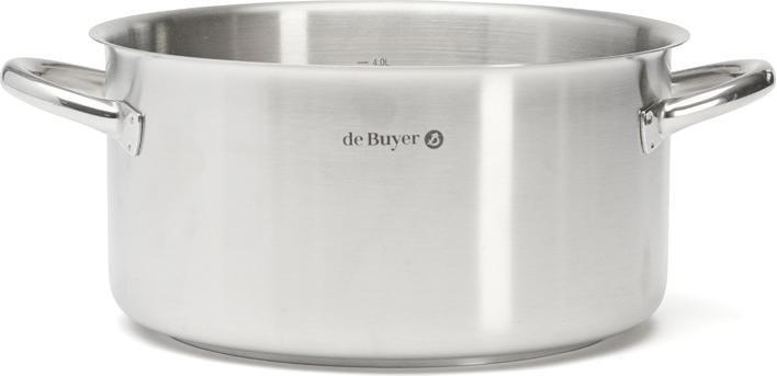 Actual product image de Buyer PRIM'APPETY Saucepan down Ø24cm, induction (24 cm, Pot, Stainless steel)