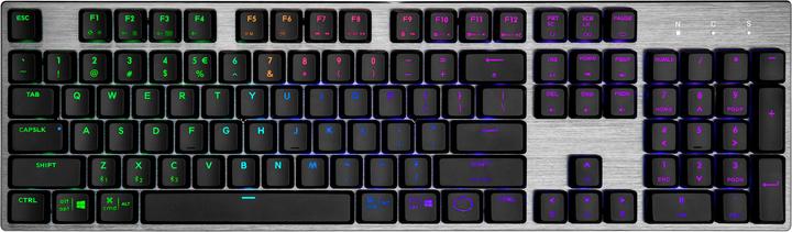 Cooler Master Master Master SK653 Black TTC Red toestenbord (US, Kabellos)