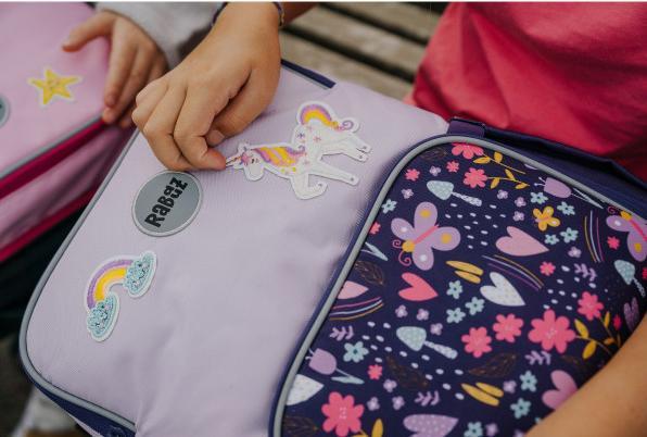Actual product image Rabauz Rucksack Modul ClassMaster purple flowers (8 l)