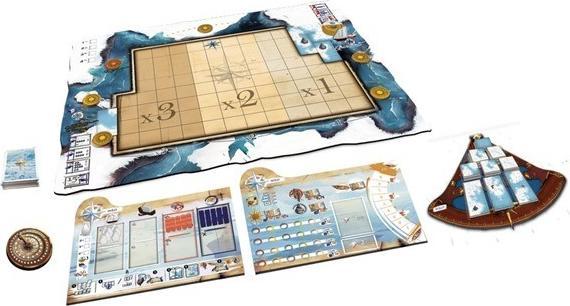 Actual product image Maple Games Expedition Northwest Passage HMS Terror Edition