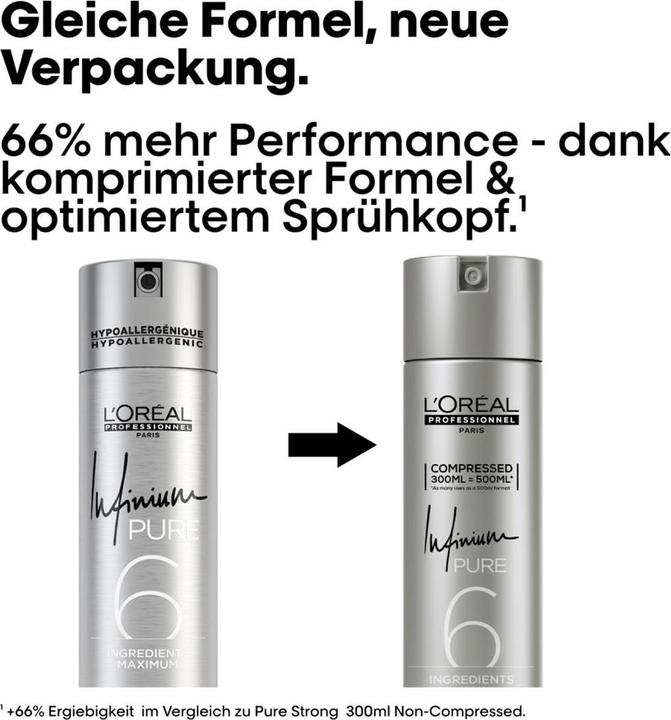 Image du produit L'Oréal Professionnel Infinium Pure Strong (300 ml)