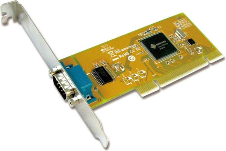 Actual product image Sunix SER5027AL - Serial Adapter - PCI Low-Profile