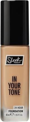 Sleek MakeUP In Your Tone 24 Hour Foundation Medium Buildable Coverage Semi-Matte Flawless Finish 5N (5n)