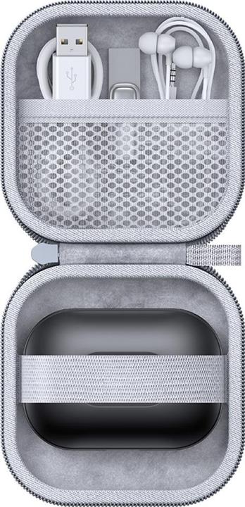 Actual product image Usams Earphones Case TWS ZB351 gray