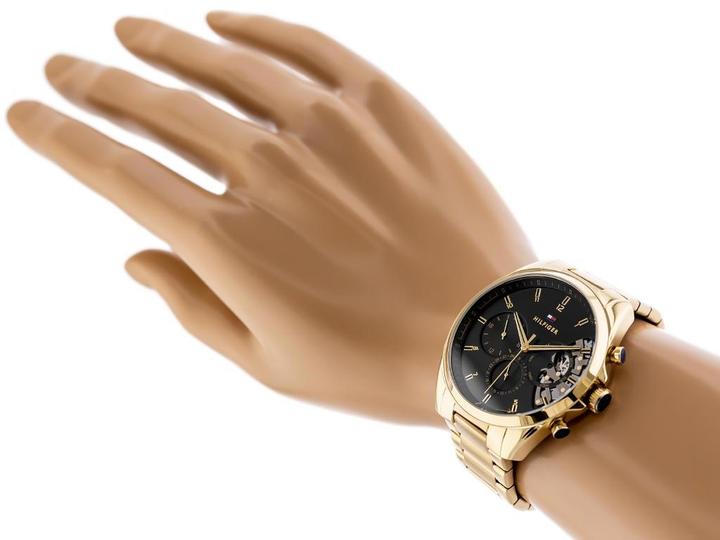 Produktbild Tommy Hilfiger Hilfiger TH1710447 Horloge Heren Baker Staal Goud (45 mm)