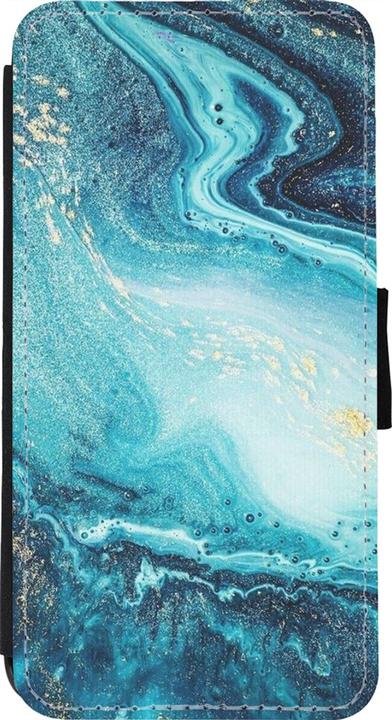 Actual product image PhoneLook Coque Wallet noir Sea Foam Blue (Apple iPhone 11 Pro Max)