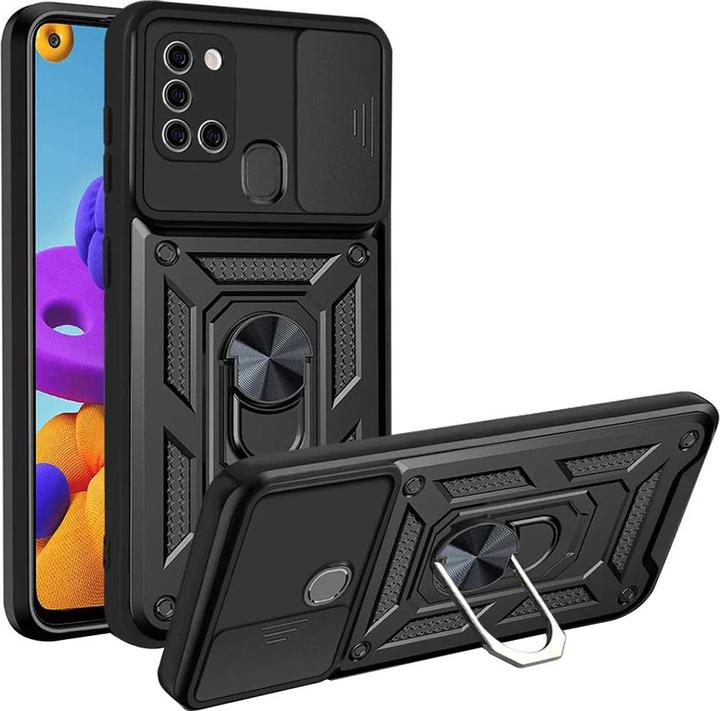 Actual product image Techsuit - CamShield Series - Samsung Galaxy A21s - Black (Samsung Galaxy A21s)