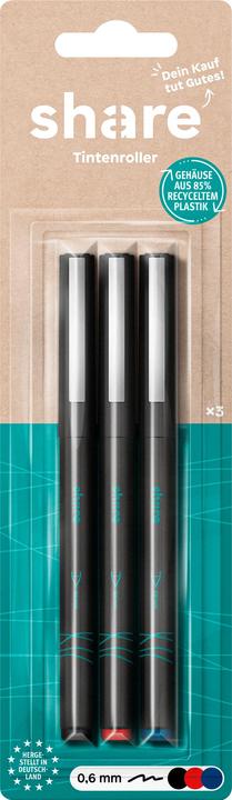 Image du produit Share Roller Y-04-04-02 assorti 3p. (Multi, 3 x)