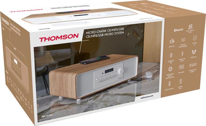 Produktbild Thomson MIC301IBT (Bluetooth, CD Player, 1x 60 W)