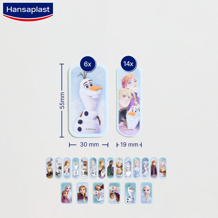 Actual product image Hansaplast Frozen (20 x)