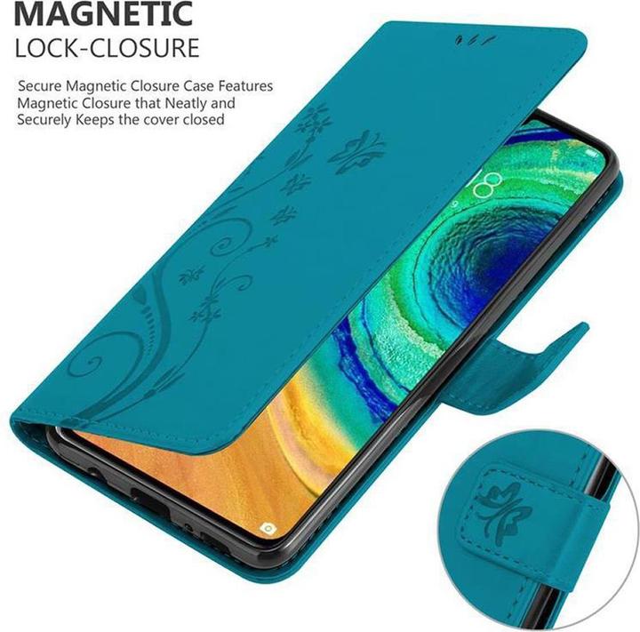 Produktbild Cadorabo Flower Book Cover (Huawei Mate 30)