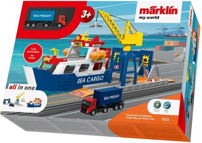 Immagine prodotto Märklin Nave da carico e gru portuale