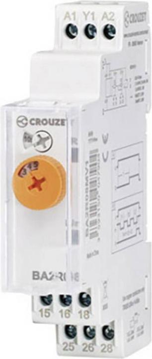 Image du produit Crouzet Relais temporisé à l'enclenchement, 2 contacts inverseurs (CO)