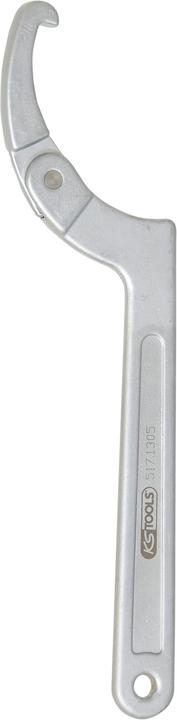 Image du produit KS Tools Clé à crochet articulée avec nez (155 mm, 115 mm, 124 mm, 145 mm, 150 mm, 140 mm, 142 mm, 135 mm, 130 mm, 125 mm, 120 mm)