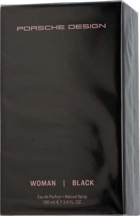 Actual product image Porsche Design e Women Black Eau de Parfum 100 ml (Eau de parfum, 100 ml)