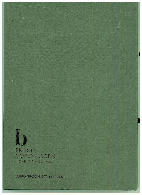 Produktbild Broste Copenhagen Löffelset 4er Titanium Espress.14449078 (4 Stück, Löffel)