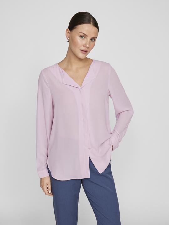 Image du produit Vila Chemise à col fendu High Low (XL)