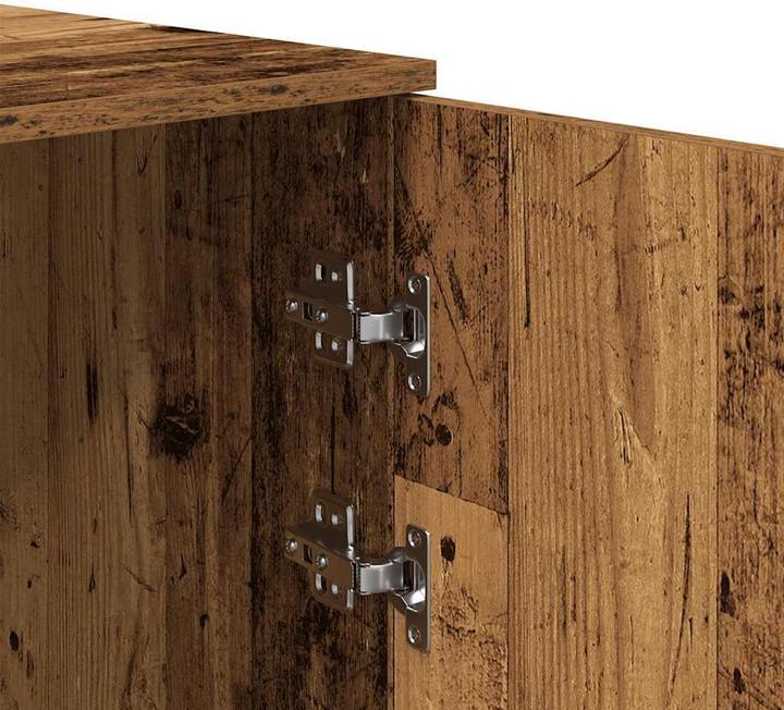 Actual product image VidaXL Storage cupboard Reclaimed wood look 40x45x103.5 cm Wood-based cupboard