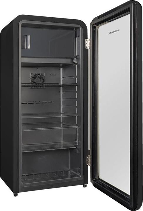 Produktbild Kibernetik Retro Getränkekühlschrank RKS149 schwarz (168 l)