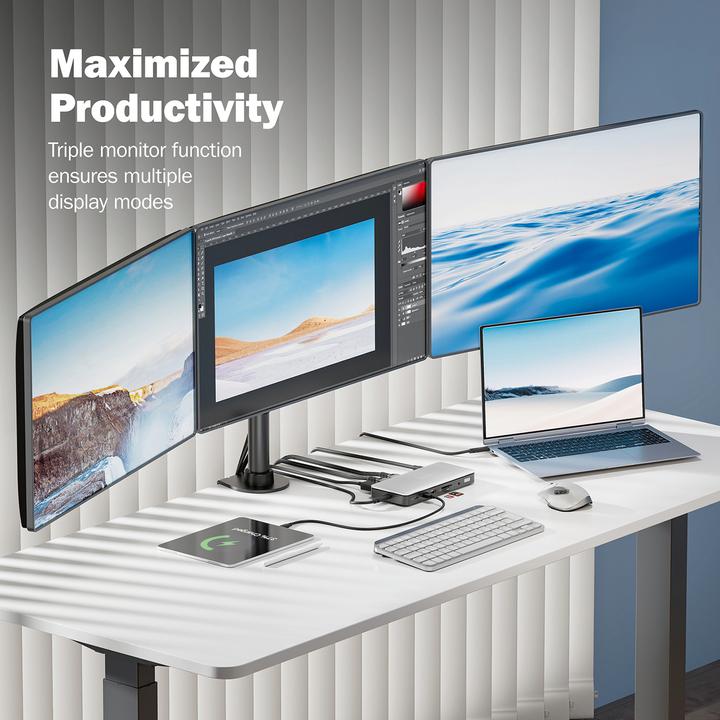 Produktbild Digitus USB-C Docking Station, 11-Port (USB-C, 11 Ports)