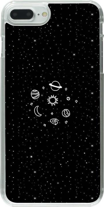 Produktbild PhoneLook Hülle transparent Space Doodle (Apple iPhone 7 Plus)