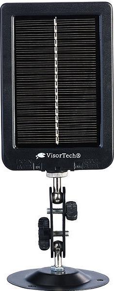 Actual product image VisorTech Mobile battery solar panel for game cameras