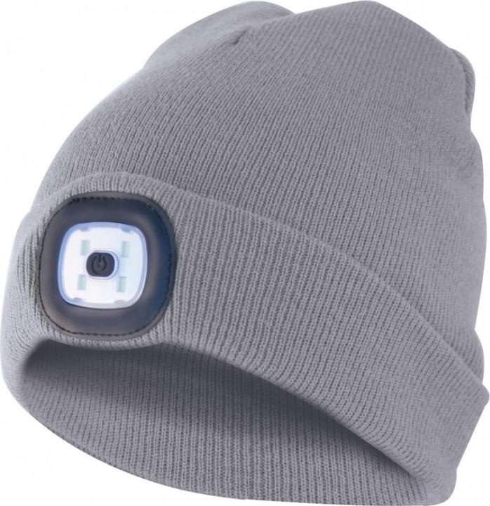 Image du produit Velamp Casquette avec lampe frontale LED, idéale pour le jogging, le camping, le travail (100 lm)