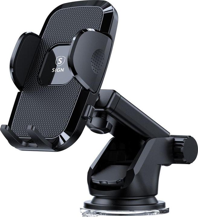 Immagine prodotto SIGN Supporto per dispositivi mobili con ventosa - Nero