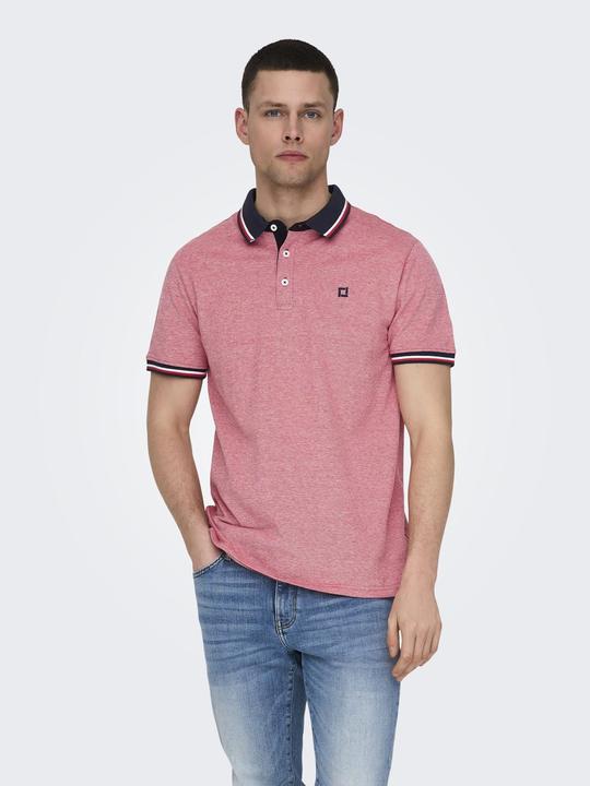 Actual product image Only & Sons Onsfletcher Life Slim Ss Polo Noos (XS)