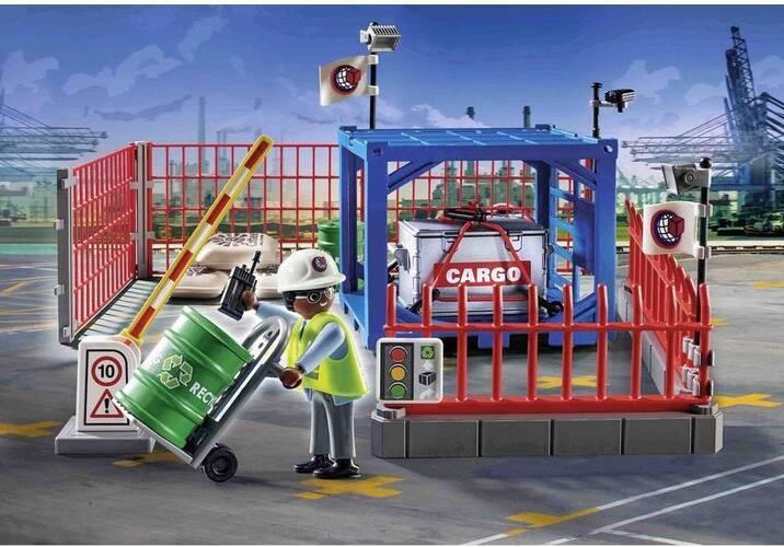 Image du produit Playmobil Chariot élévateur avec cargaison (70770, Playmobil City Action)