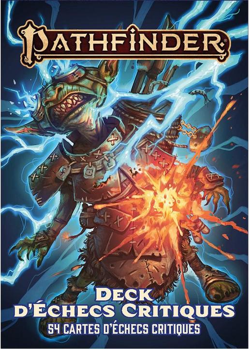 Actual product image Black Book Pathfinder 2 - Review Chess Deck (French)
