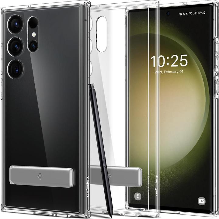 Spigen Custodia Ultra Hybrid S per S918B Samsung Galaxy S23 Ultra - cristallino (Samsung Galaxy S23 Ultra)