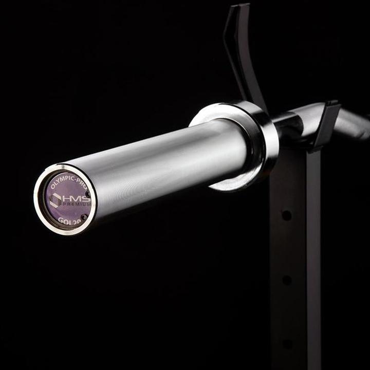 Actual product image HMS Premium Curved Olympic barbell GOL200 200kg (2 x 0.75 kg)