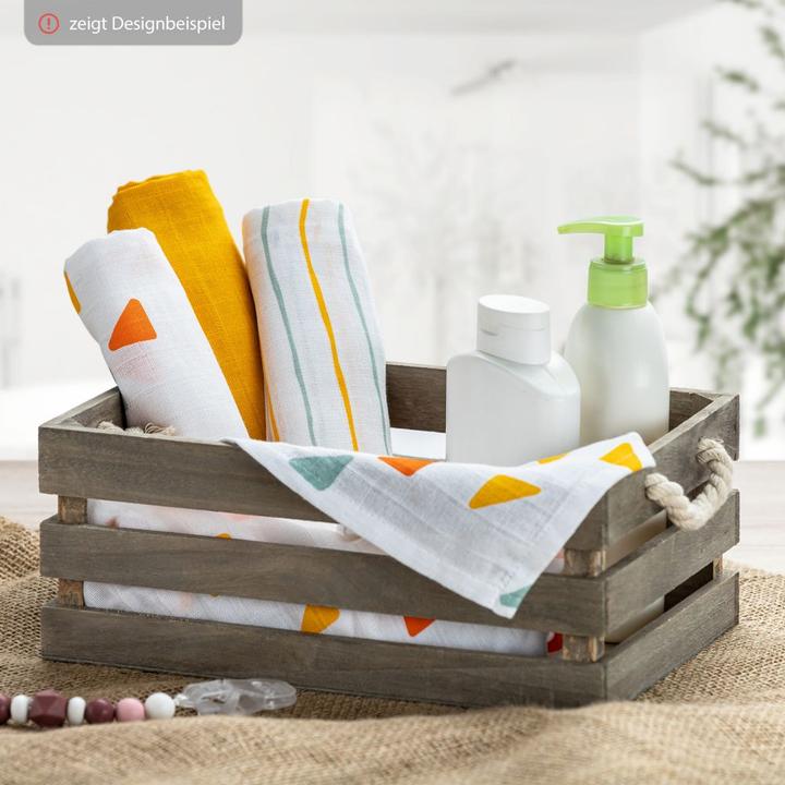 Produktbild La Loona LaLoona Mullwindeln & Mulltücher Mullwindeln / Mulltücher / Spucktücher OEKO-TEX® 3er (70 cm, 70 cm)