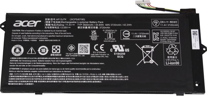 Actual product image Acer KT.00307.006 (3 Cells, 3920 mAh)