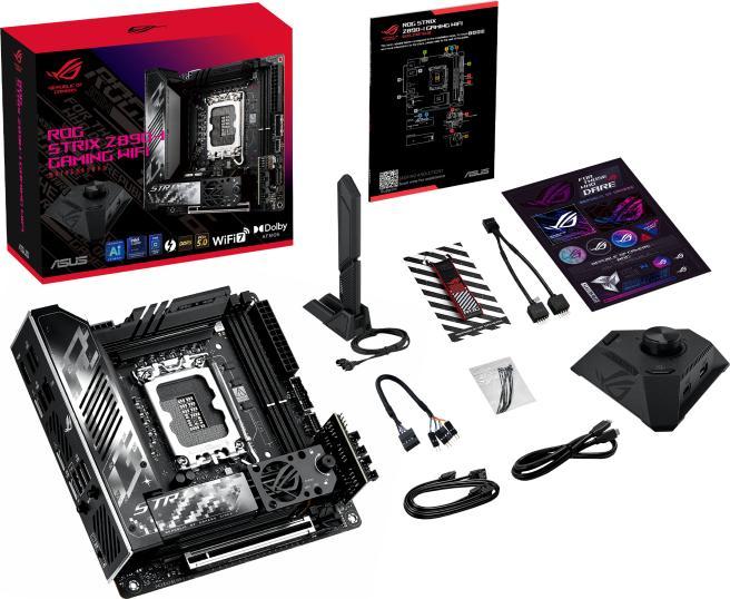 Actual product image ASUS ROG STRIX Z890-I GAMING WIFI (LGA 1851, Intel Z890, Mini-ITX)