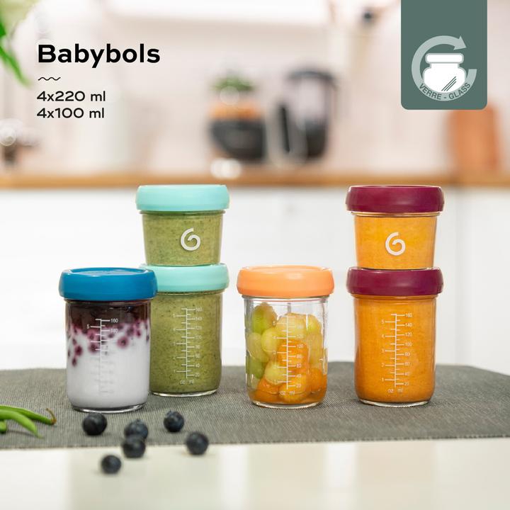 Actual product image Babymoov Babybols + recipe book