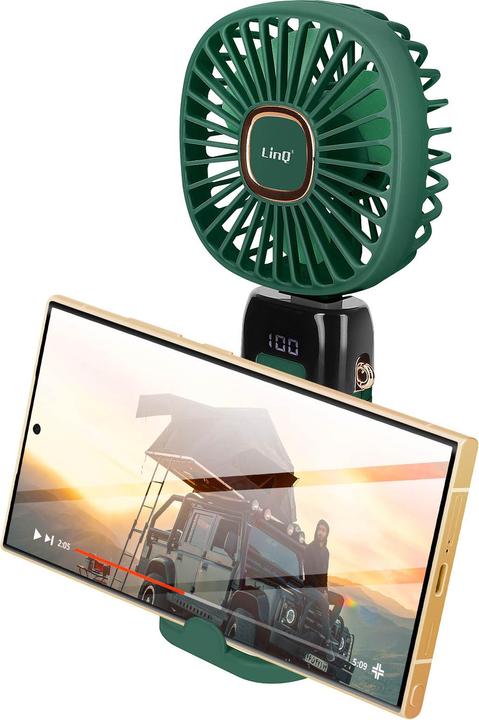 Actual product image LinQ Tiny Tornado hand fan