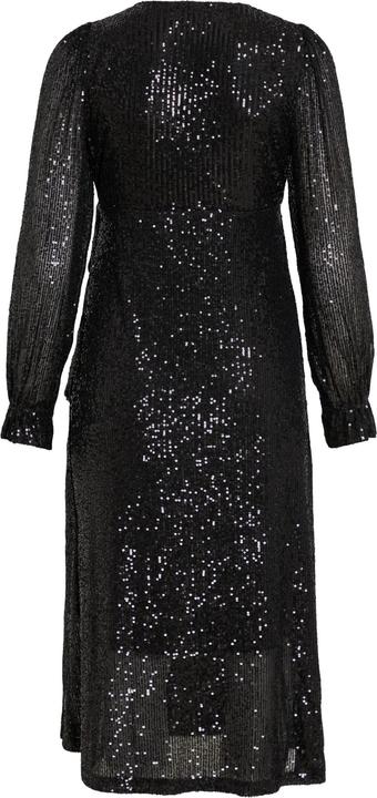 Image du produit Vila Vimaia Ls Sequin Midi Wrap Dress/Dc (36)