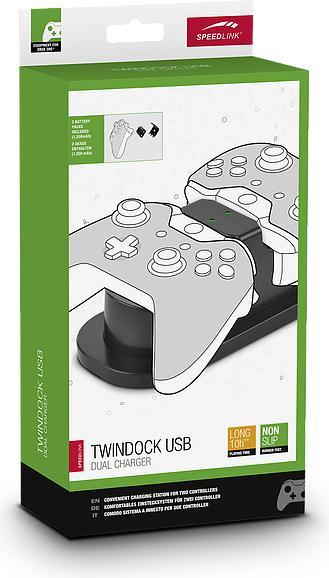 Actual product image Speedlink Twindock USB Dual Charger (Xbox One X, Xbox Series X, Xbox One S, Xbox Series S)